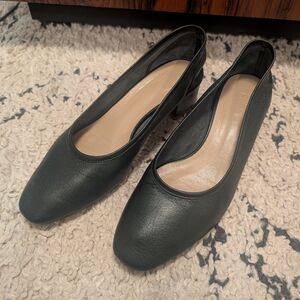 Maryam Nassir Zadeh deep green Roberta heels sz 39